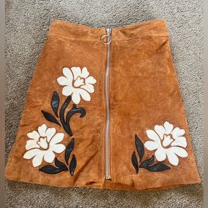 Brown I.N.C. International Concepts Women’s Size 2 Brown Skirt
